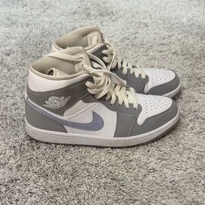 Jordan Cream High-Top Sneakers